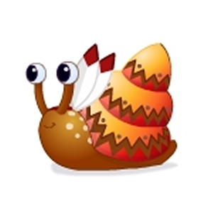 Thanksgiving Snail